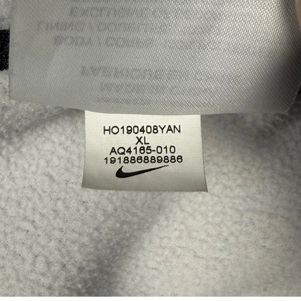 Nike Basketball Dri-FIT Showtime Full Zip Hoodie Grey Black XL‎ AQ4165-010